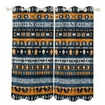 thumbnail image 1 of Bohemia Study Room Living Kitchen Bedroom For Blackout Curtain Printed 2 Panels, 1 of 6