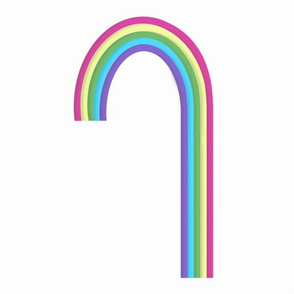 Bohemia Style Cake Toppers Decoration Rainbow Cake Insert for Baking Enthusiasts and Pastry Cook Wedding Cake Accessory