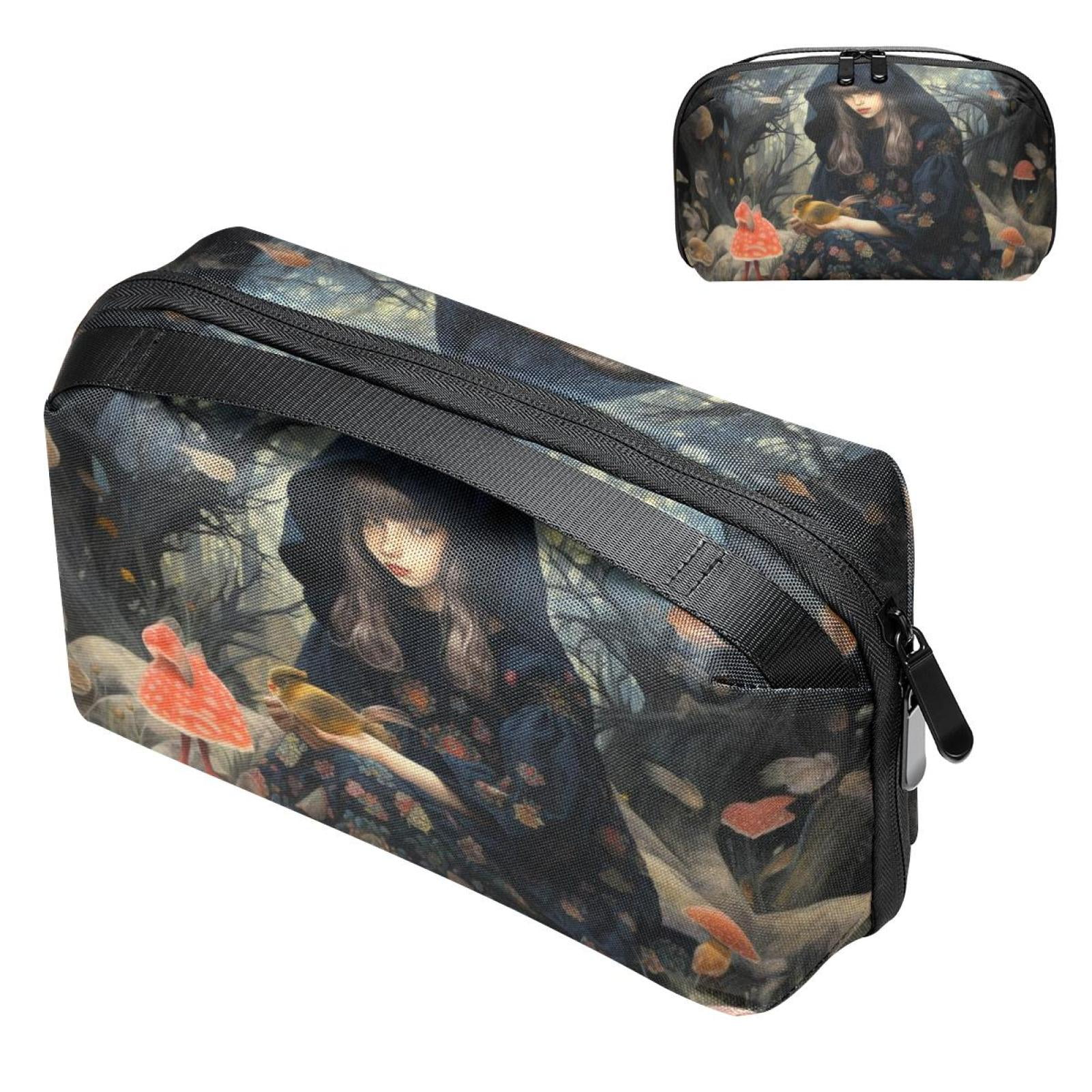 Bohemia Travel Cord Organizer Case Small with Cable Organizer, USB