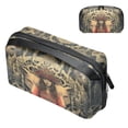 thumbnail image 1 of Bohemia Travel Organizer Hard Drive Bags Cable Organizer Multi USB Cable Organizer Oxford Cloth Waterproof Electronics Storage Bag 5.9x9.44x3.14 in, 1 of 6