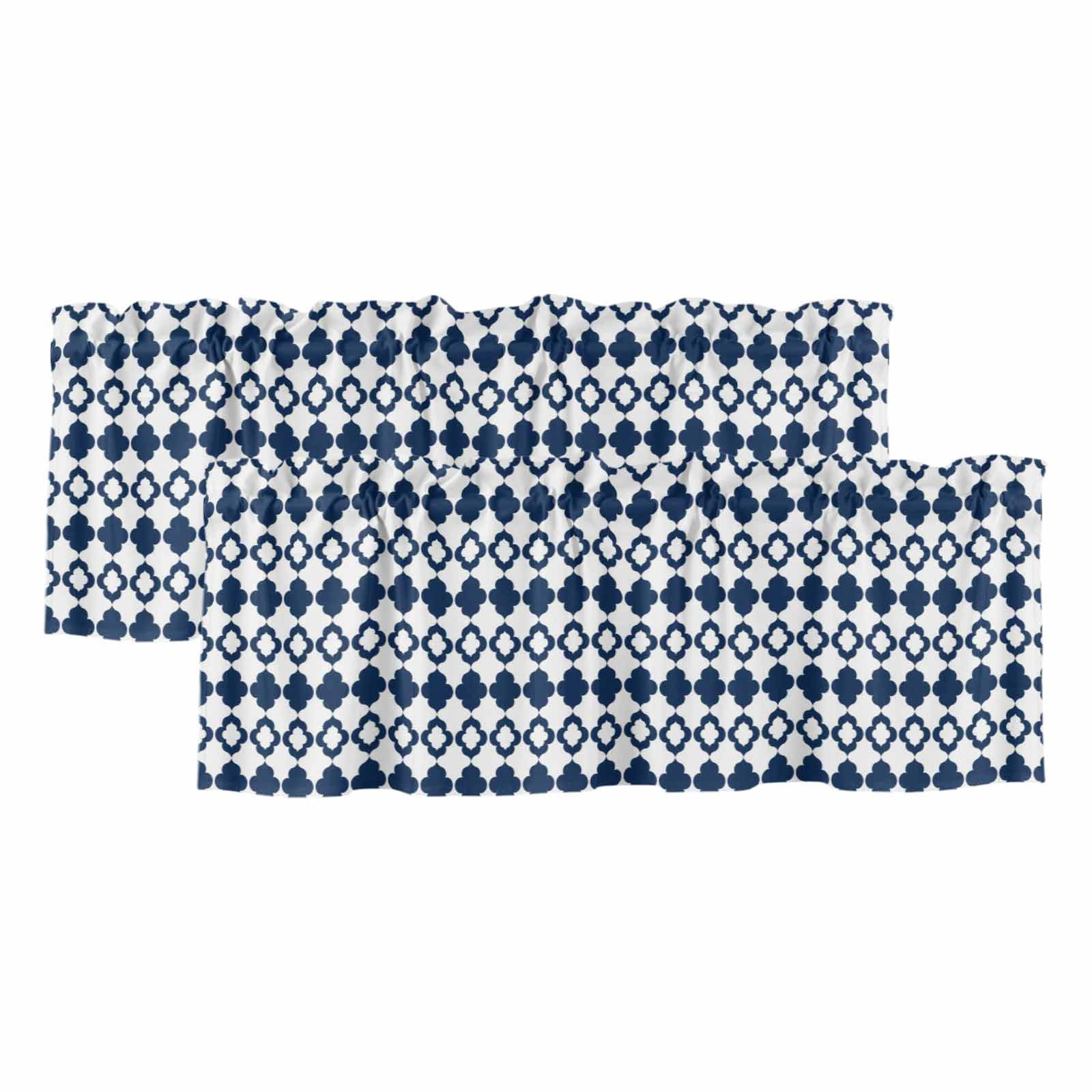 Bohemia Valances for Windows, Decorative Rod Pocket Window Valance ...