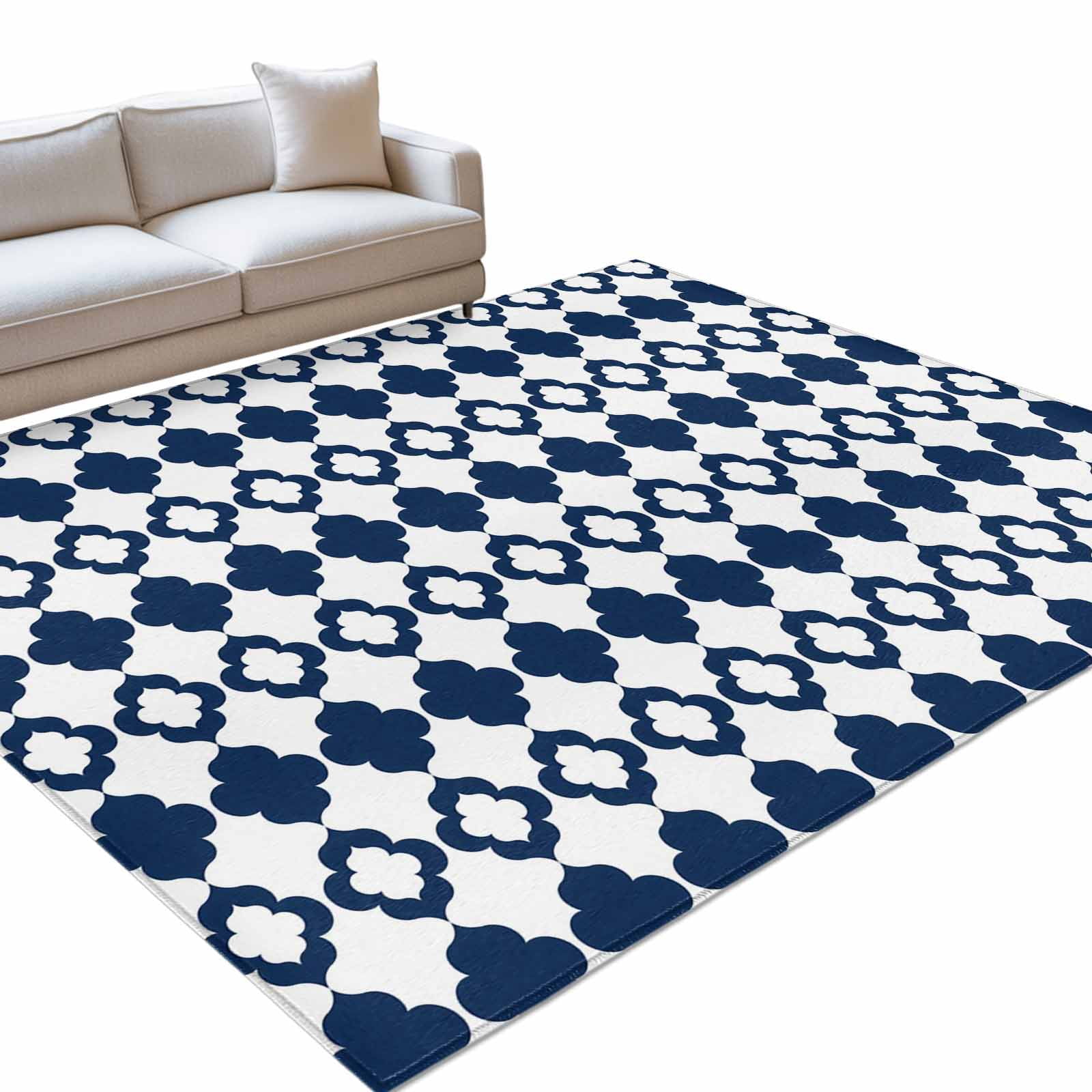 Bohemia Washable Rug 3x5 Area Rug for Living Room Bedroom Non Slip ...