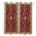 thumbnail image 1 of Bohemia Window Blackout Curtain 3d Printed Blackout Curtain Bedroom Living Room Hotel Window 2 Panel Shade, 1 of 6