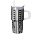 thumbnail image 1 of Bohemian 20oz Tumbler with Lids and Straws, Double Wall Vacuum Insulated Stainless Steel Coffee Mug, Leakproof Travel Cup, 1 of 5