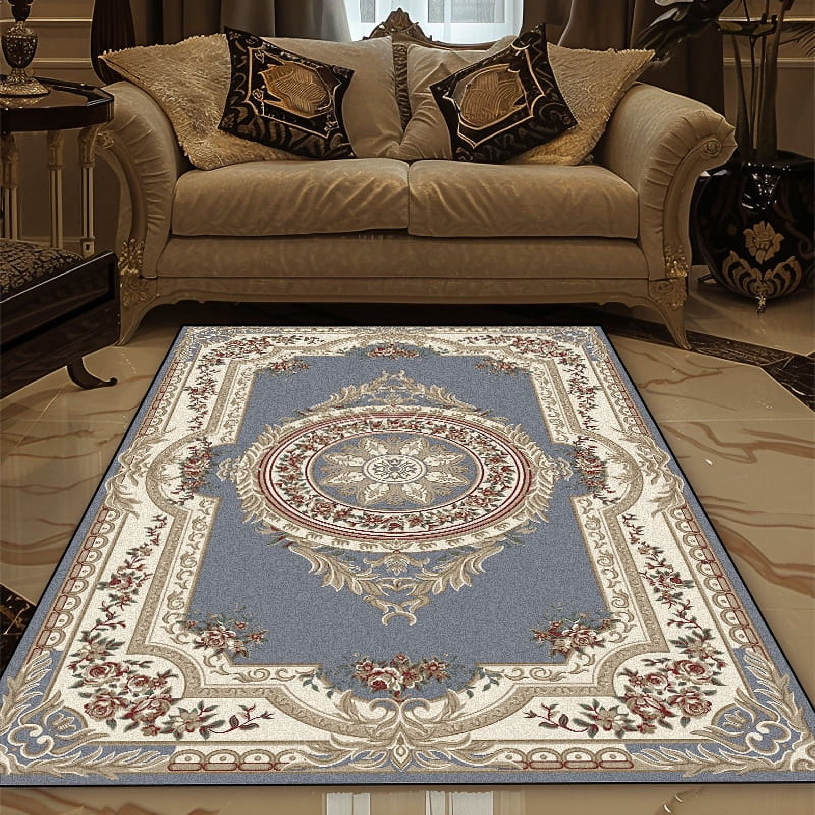 Bohemian American Style Living Room Carpet Home Bedroom r Large Rug ...