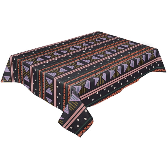 Bohemian Art Geometric Graphics Wedding Party Table Cloth Waterproof Oilproof Dining Table Cover Kitchen Home Decor Tablecloth