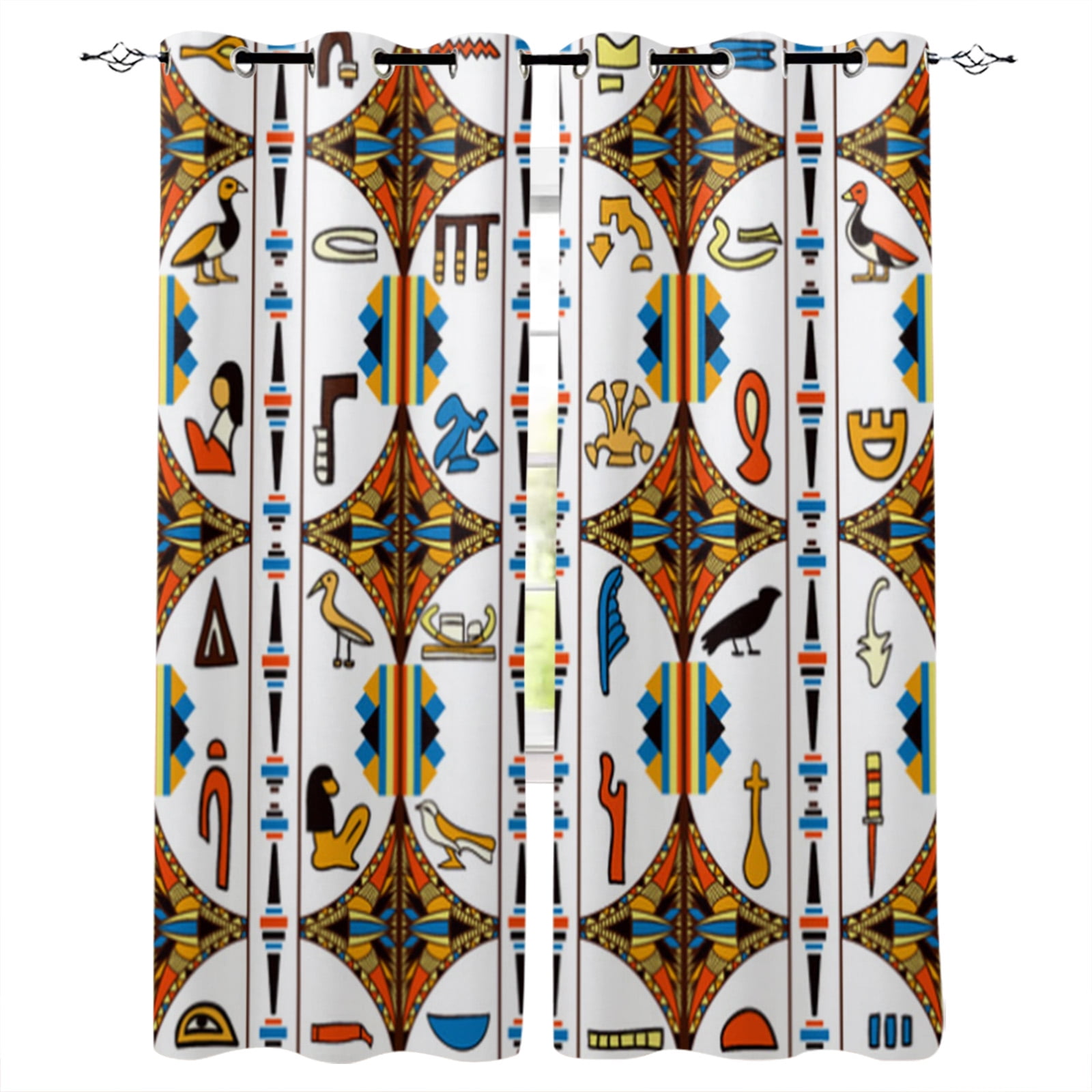 Bohemian Art Geometric Graphics Window Curtains Home Bedroom R Bohemian art geometric graphics window curtains home bedroom r