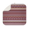 thumbnail image 1 of Bohemian Boho Kitchen Drying Mat - Super Absorbent Microfiber Dish Drying Pad with Boho Theme - Foldable Heat Resistant Countertop Mat for Dishes 18"x16", 1 of 7