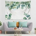 thumbnail image 1 of Bohemian Botanical Tapestry Minimalism Tropical plant green leaves Tapestry Wall Hanging Decor for Living Room Bedroom dorm graduation Decor, 1 of 4