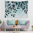 thumbnail image 1 of Bohemian Botanical Tapestry Vintage Minimalism light green leaves Tapestry Wall Hanging Decor for Living Room Bedroom dorm graduation Decor, 1 of 4