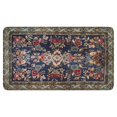 thumbnail image 1 of Bohemian Brown Ethnic Design Rug Welcome Door Mat Decorative Doormat Farmhouse Low-Profile Floor Rug Switch Mat for Home Indoor Outdoor Decorations 17 X 30 Inch, 1 of 6