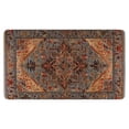 thumbnail image 1 of Bohemian Brown Ethnic Design Rug Welcome Door Mat Decorative Doormat Farmhouse Low-Profile Floor Rug Switch Mat for Home Indoor Outdoor Decorations 17 X 30 Inch, 1 of 6