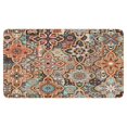thumbnail image 1 of Bohemian Brown Geometry (2) Door Mat 30 X 17 Inch Welcome Doormat Indoor Outdoor Entrance Floor Mat Non Slip Spring Summer Decor Rubber Mats, 1 of 6