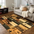 thumbnail image 1 of Bohemian Carpets for Living Room Non-Slip Large Area Rugs Bedroom ration Home Floor Mat Ethnic Style, 1 of 5