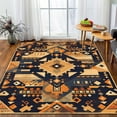 thumbnail image 1 of Bohemian Carpets for Living Room Non-Slip Large Area Rugs Bedroom ration Home Floor Mat Ethnic Style, 1 of 5