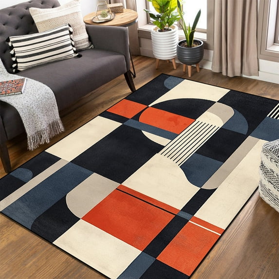 Bohemian Carpets for Living Room Non-Slip Large Area Rugs Bedroom ration Home Floor Mat Ethnic Style