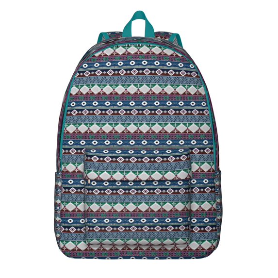 Bohemian Chic Backpack for College, Unisex Boho Style Bookbag with Multiple Pockets, Large Capacity University Backpack for Girls Boys, Excellent Gift Choice