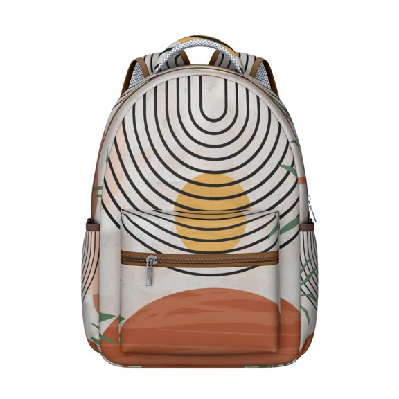 Bohemian College Essential Backpack - Large Main Compartment | Spacious Storage Solution