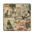 thumbnail image 1 of Bohemian Color Waterproof Picnic Blanket with Foldable Zipper, Suitable for Outdoor Use, Suitable for Travel, Camping, Beaches, Parks, Grasslands, Picnic Blanket Accessories, 1 of 7