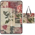 thumbnail image 1 of Bohemian Color Waterproof Picnic Blanket with Foldable Zipper, Suitable for Outdoor Use, Suitable for Travel, Camping, Beaches, Parks, Grasslands, Picnic Blanket Accessories, 1 of 8