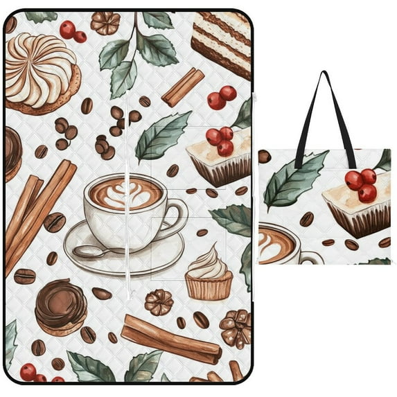 Bohemian Color Waterproof Picnic Blanket with Foldable Zipper, Suitable for Outdoor Use, Suitable for Travel, Camping, Beaches, Parks, Grasslands, Picnic Blanket Accessories