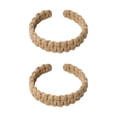 thumbnail image 1 of Bohemian Cotton Rope Curtain Tiebacks, Versatile Back Wrap Knot, Macrame Window Holder for Indoor Outdoor, Farmhouse Style Decor 2-Pack, 1 of 7