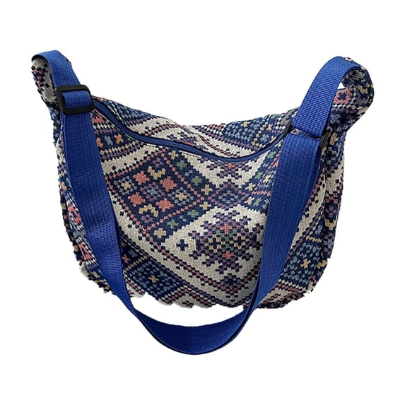 Bohemian Crossbody Bags For Women Vintage Shoulder Tote Ideal Hippie Bag For Travel Vacation & Work