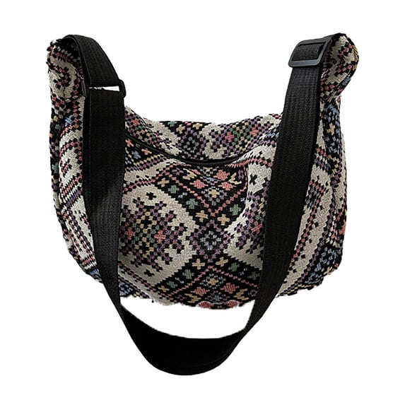 Bohemian Crossbody Bags For Women Vintage Shoulder Tote Ideal Hippie Bag For Travel Vacation & Work