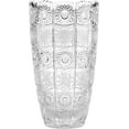 thumbnail image 1 of Bohemian Crystal AU51889 9¼" Vase 23 cm, Decorative Centerpiece, Czech Crystal, Flower Vase, 1 of 3