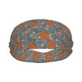 thumbnail image 1 of Bohemian Cute Squirrel Flower Sports Headband for Women Men, Running Headband Sweat Bands for Cycling, Yoga, Spa, Athleti, Workout - Moisture Wicking Hairband, 1 of 5