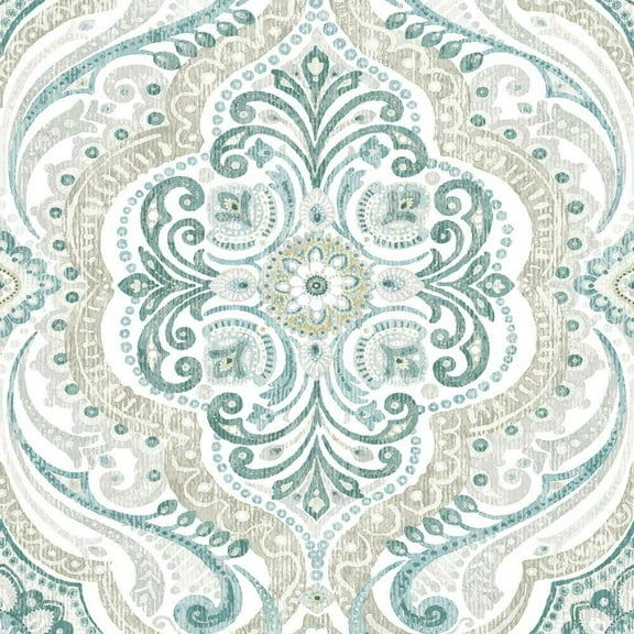 Bohemian Damask Peel and Stick Wallpaper