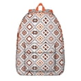thumbnail image 1 of Bohemian Design Backpack for Women Men, Lightweight Boho Style Bookbag with Multiple Pockets, School Backpack for University Students, Durable Daily Use, Wonderful Gift, 1 of 5