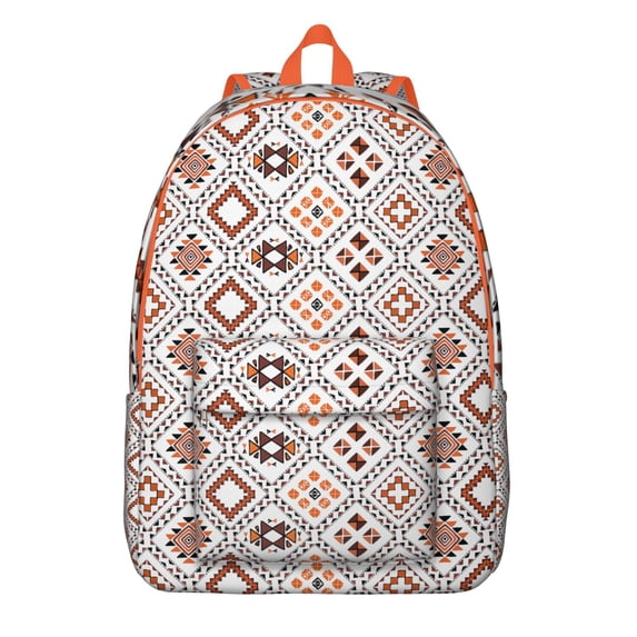 Bohemian Design Backpack for Women Men, Lightweight Boho Style Bookbag with Multiple Pockets, School Backpack for University Students, Durable Daily Use, Wonderful Gift