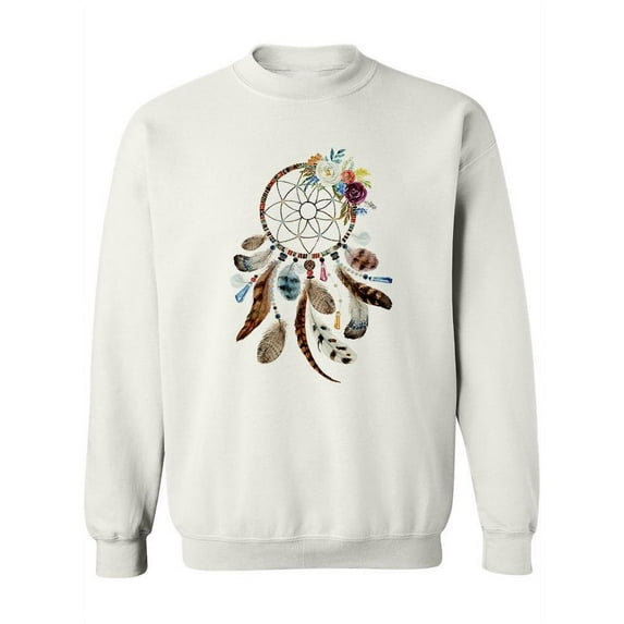 Bohemian Dreamcatcher Design Sweatshirt Women -Image by Shutterstock, Female Medium