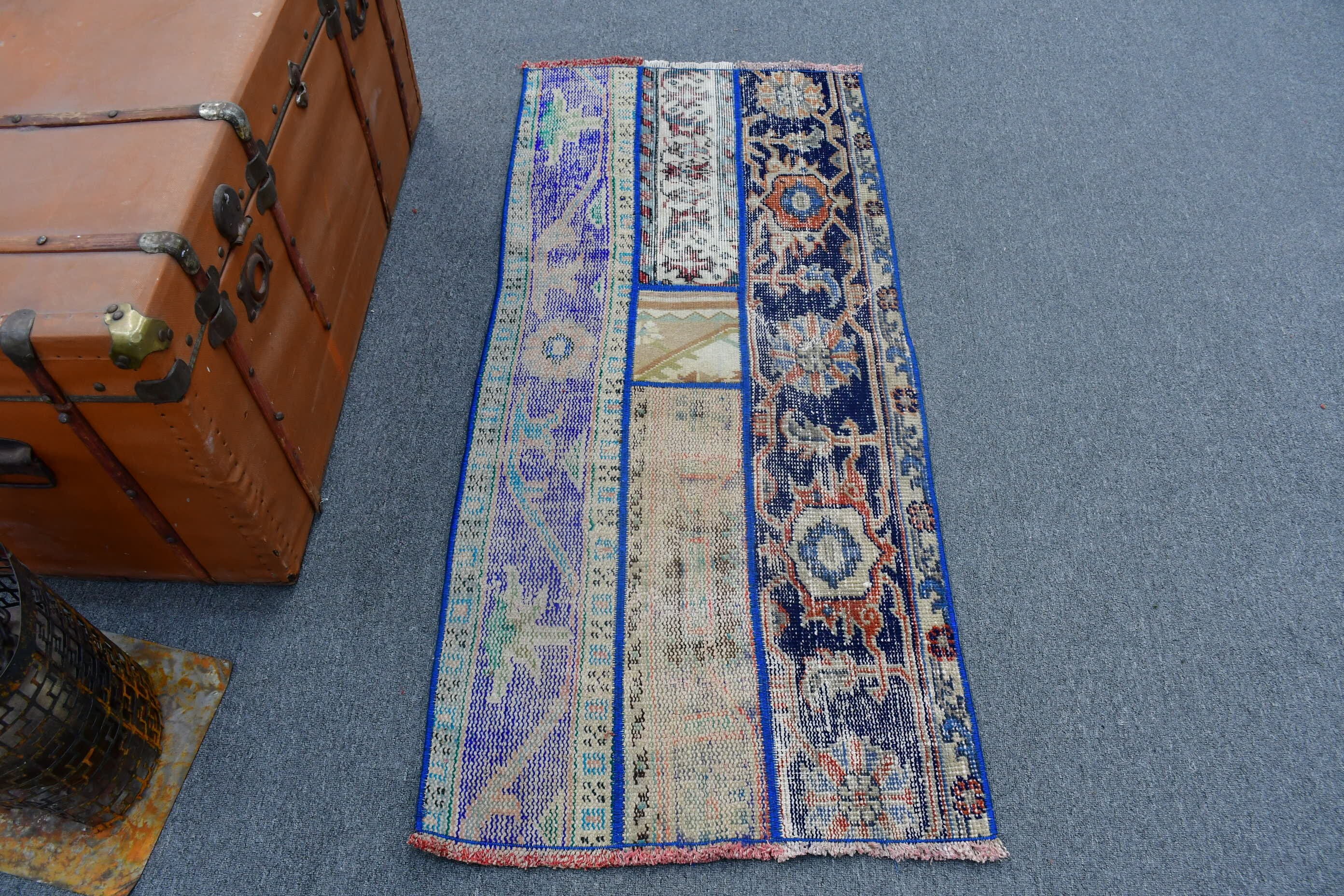 Bohemian Entry Rug, Rugs For Bedroom, Turkish Rug, Antique Rug, 2.1x4.6 ...