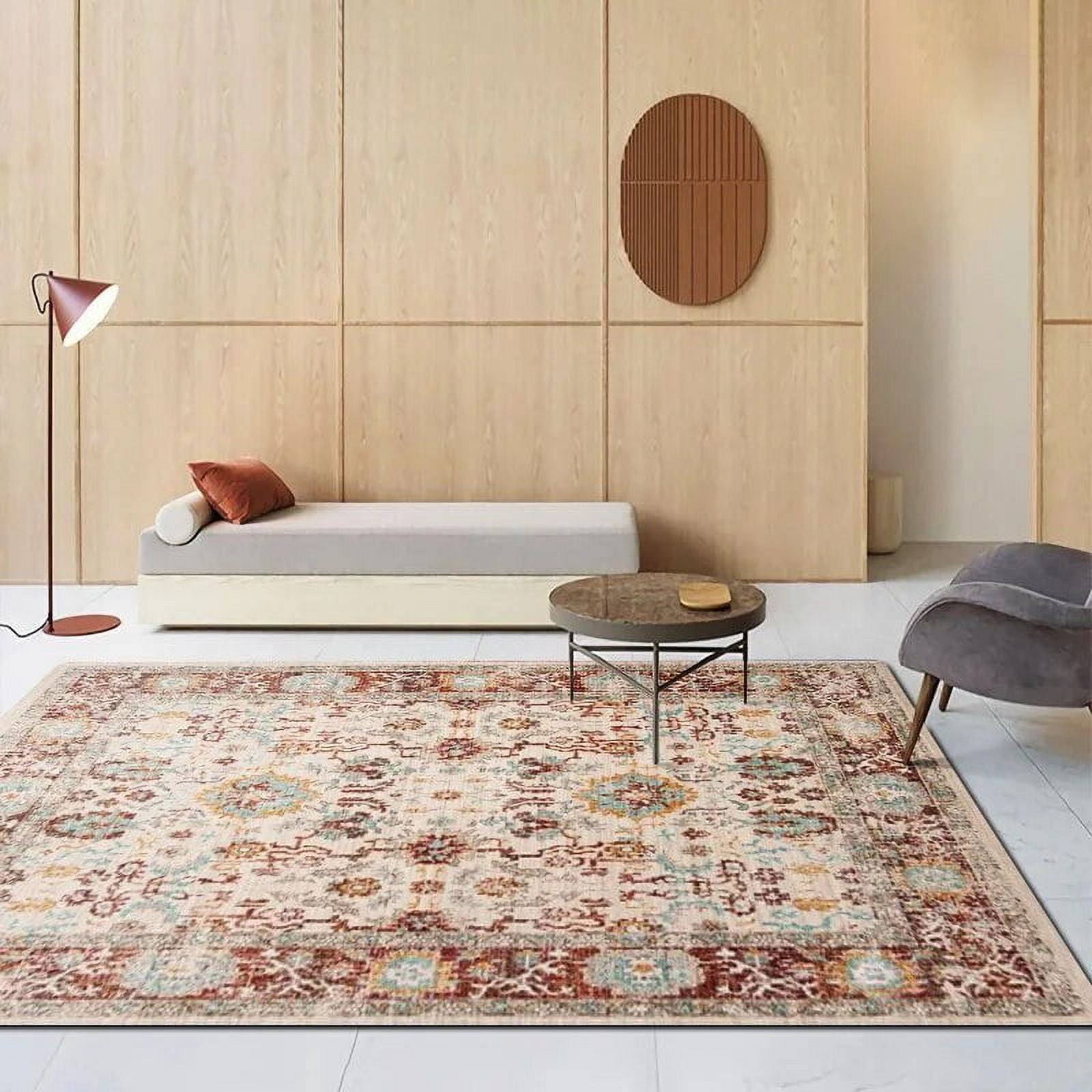 Ethnic Print Pattern Floor Mat