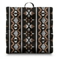 thumbnail image 1 of Bohemian Ethnic Rustic 24" Oversized Zabuton Floor Cushion - Colorful Hippie Exotic Meditation Seat with 9-Point Stitching, Earthy Tribal Style for Home Decor & Relaxation, 1 of 7