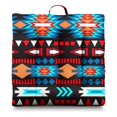 thumbnail image 1 of Bohemian Ethnic Rustic 24" Oversized Zabuton Floor Cushion - Colorful Hippie Exotic Meditation Seat with 9-Point Stitching, Earthy Tribal Style for Home Decor & Relaxation, 1 of 7