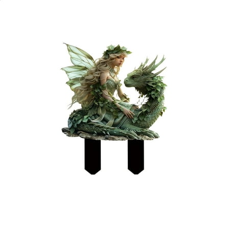 Bohemian Fairy Flower Pot Decoration Accessories for Home and Garden with Acrylic Design for Enchanting Floral Displays