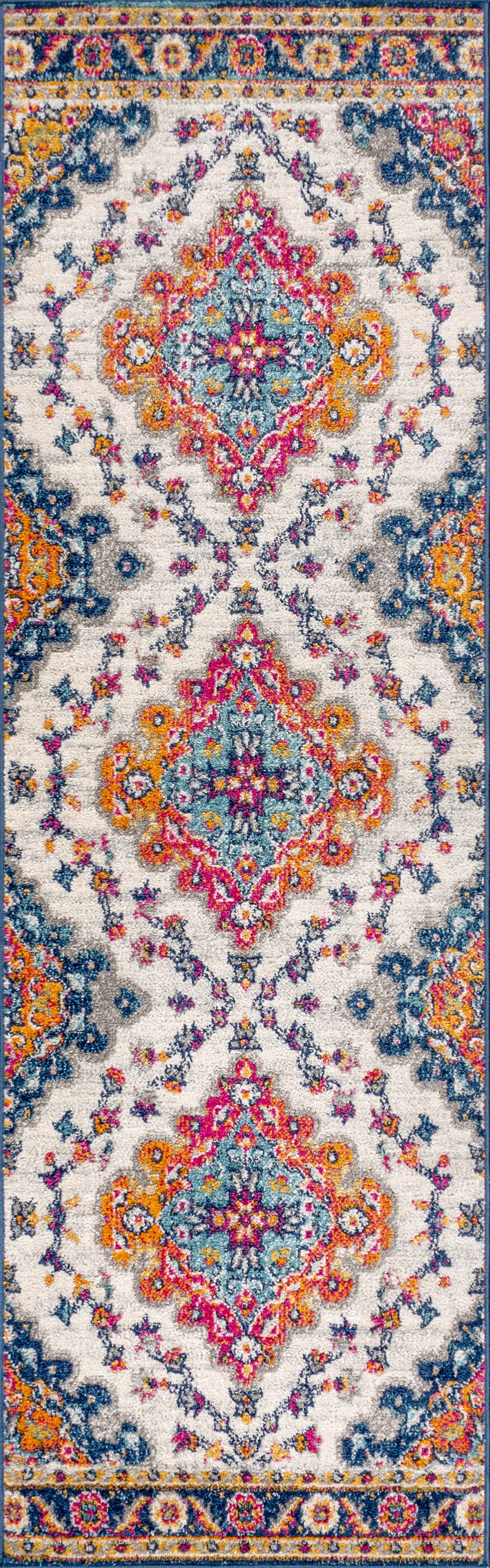 Bohemian Flair Boho Vintage Medallion Area Rug