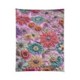 thumbnail image 1 of Bohemian Floral Comforter - Cozy Flower Print Bedding for a Vibrant Bedroom Decor, 1 of 4