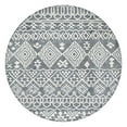 thumbnail image 1 of Bohemian Floral Round Table Cover with Elastic Band, Stretch Cloth for 38-42 Inch Tables, All-Season Indoor Outdoor, 1 of 7