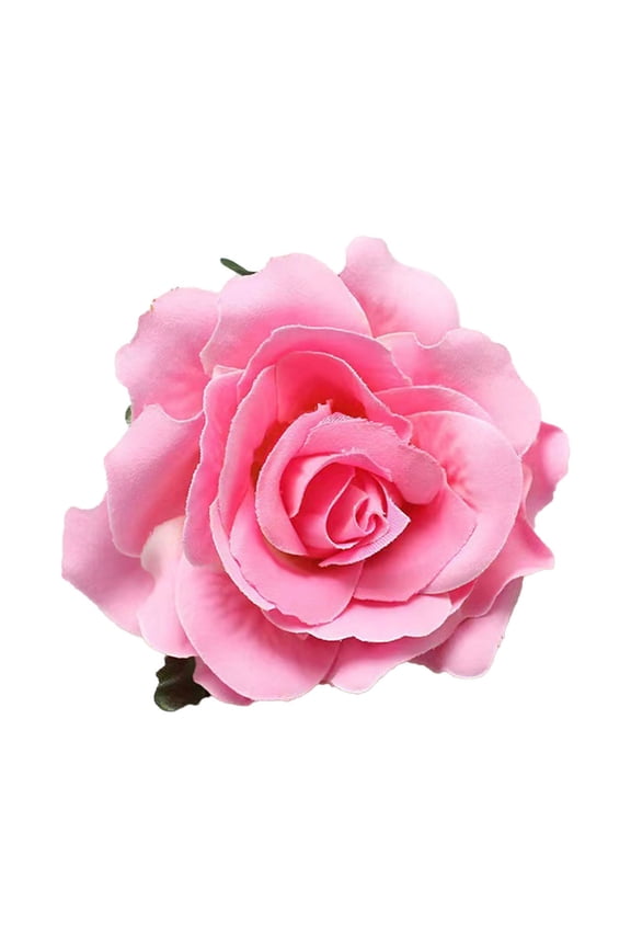 Bohemian Flower Hair Clips For Girls Rose Hairpins Barrettes With Rhinestones Beach Wedding Hair Accessories For Kids Children