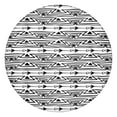 thumbnail image 1 of Bohemian Garden Party Tablecloth 44 Inch Round, Floral Spill-Resistant Elastic Fitted for 38-42 Inch Tables, 1 of 7