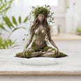 thumbnail image 1 of Bohemian Goddess Statue Desktop Decoration Ornaments Art Style, 2D Acrylic Plaque Home Small Decoration Statues, Multi Functional Gifts for Lovers Office Desk Decor Shelf Organizer, 1 of 8