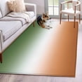 thumbnail image 1 of Bohemian Gradient Sage Green Area Rugs 3x5 ft Modern Minimalist Green Orange Ocean Beach Washable Rug Non Slip Indoor Carpet Absorbent Floor Mat for Living Room Bedroom Dining Room, 1 of 9