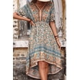 thumbnail image 1 of Bohemian High-Low Open Back Dress, 1 of 6