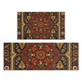 thumbnail image 1 of Bohemian Kitchen Rug Runner 47x17 Multi-Use Mat Non-Slip Backing Machine, 1 of 6