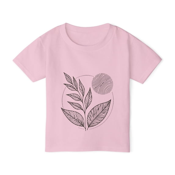 Bohemian Leaf Toddler T-Shirt in Four Colors - Stylish Kids Fashion