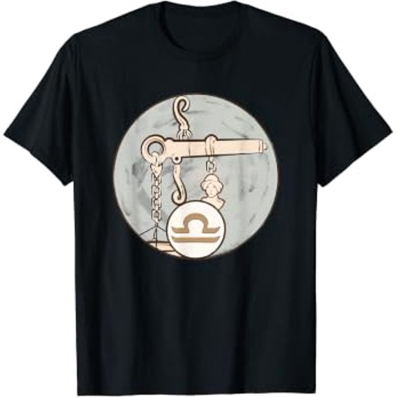 Bohemian Libra Air Zodiac Sign Personality Birthday T-Shirt